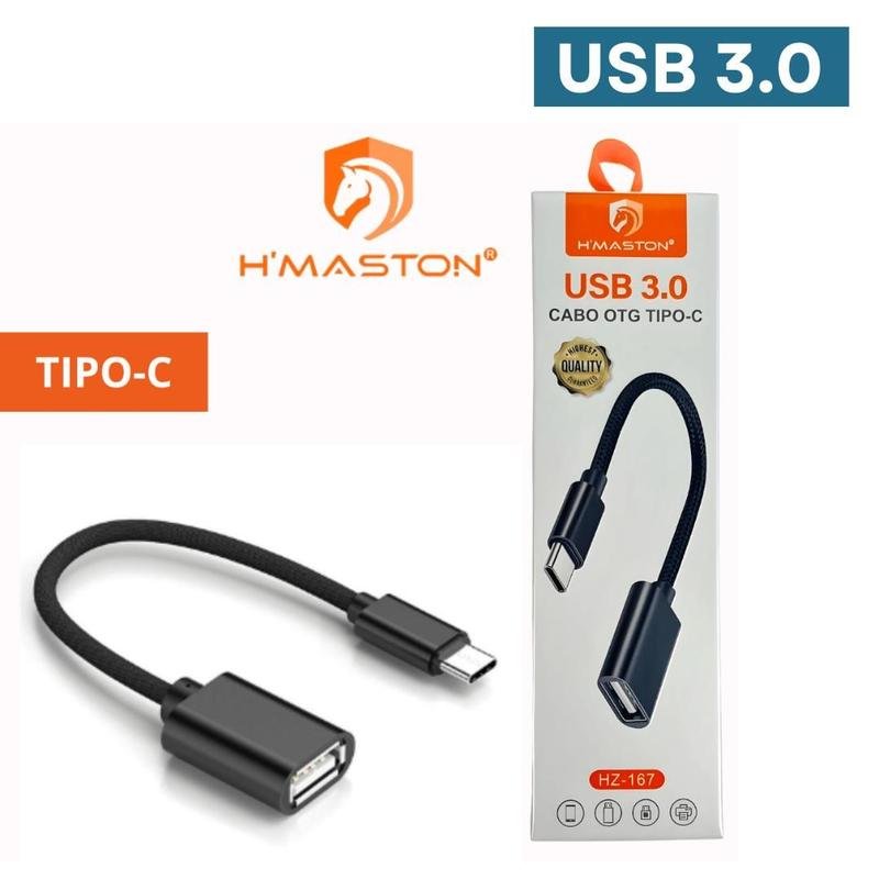 ADAPTADOR OTG A TIPO C CABLE HT-TP03 — fotografía referencial