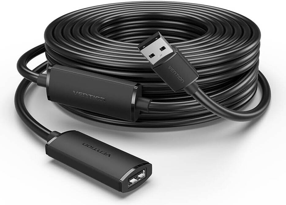 EXTENSOR DE CABLE USB DE 5 MT — fotografía referencial