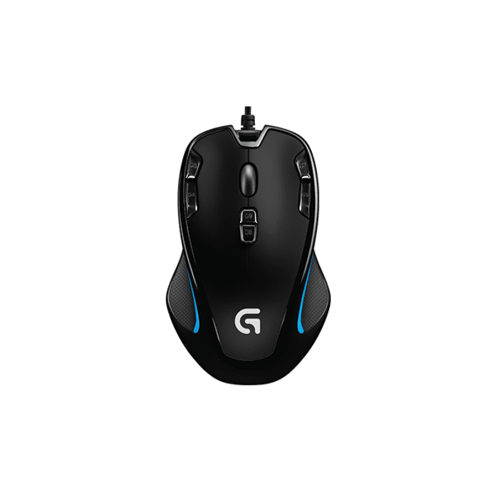 Fotografía referencial; puede variar del modelo exacto Mouse Gamer Logitech G300S 2500 DPI USB — fotografía referencial