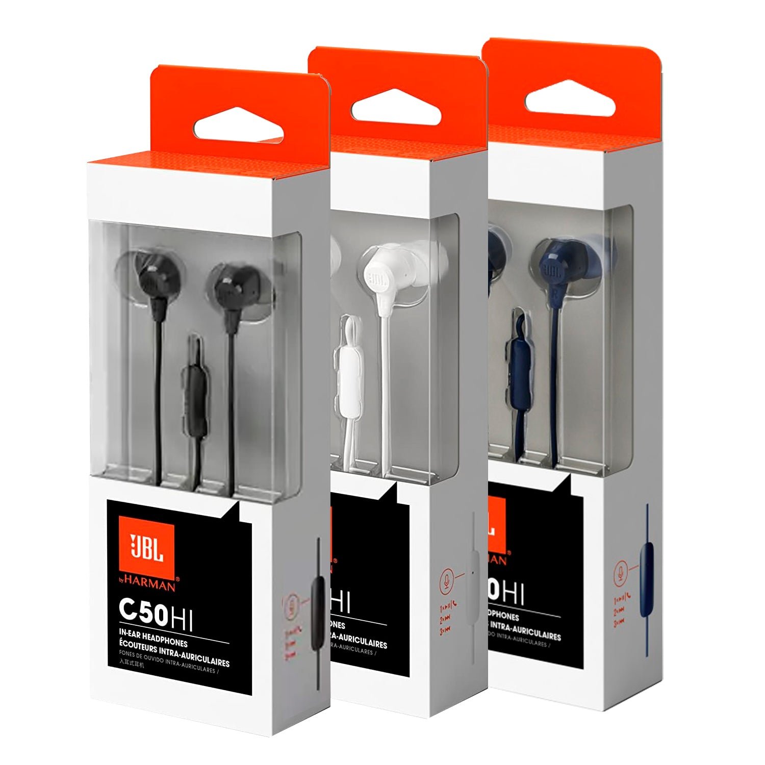 Audífono JBL C50HI — fotografía referencial
