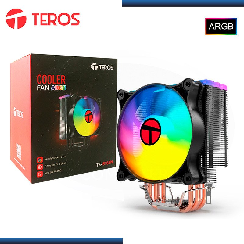 COOLER PARA CPU TE-8162N AIRE ACCPUTE8162N — fotografía referencial