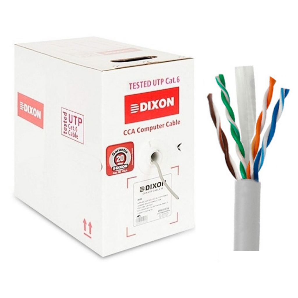 CABLE UTP DIXON CAT6 3060 — fotografía referencial
