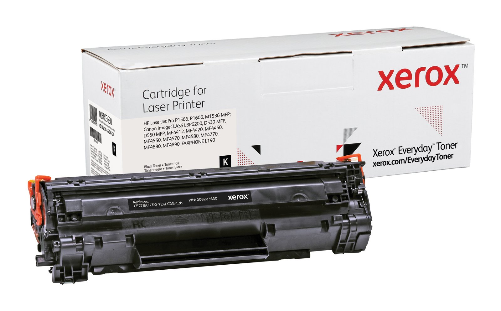 TONER XEROX 006R03630 CE278A 78A — fotografía referencial