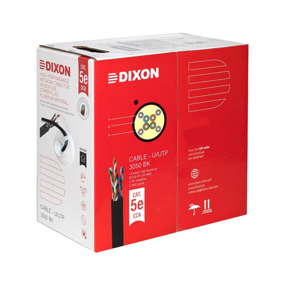 CABLE UTP DIXON CAT5E — fotografía referencial