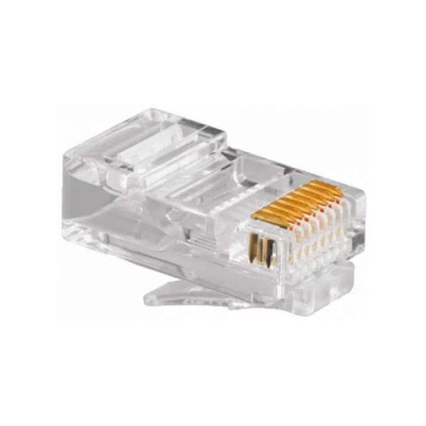 Conector RJ45 — fotografía referencial