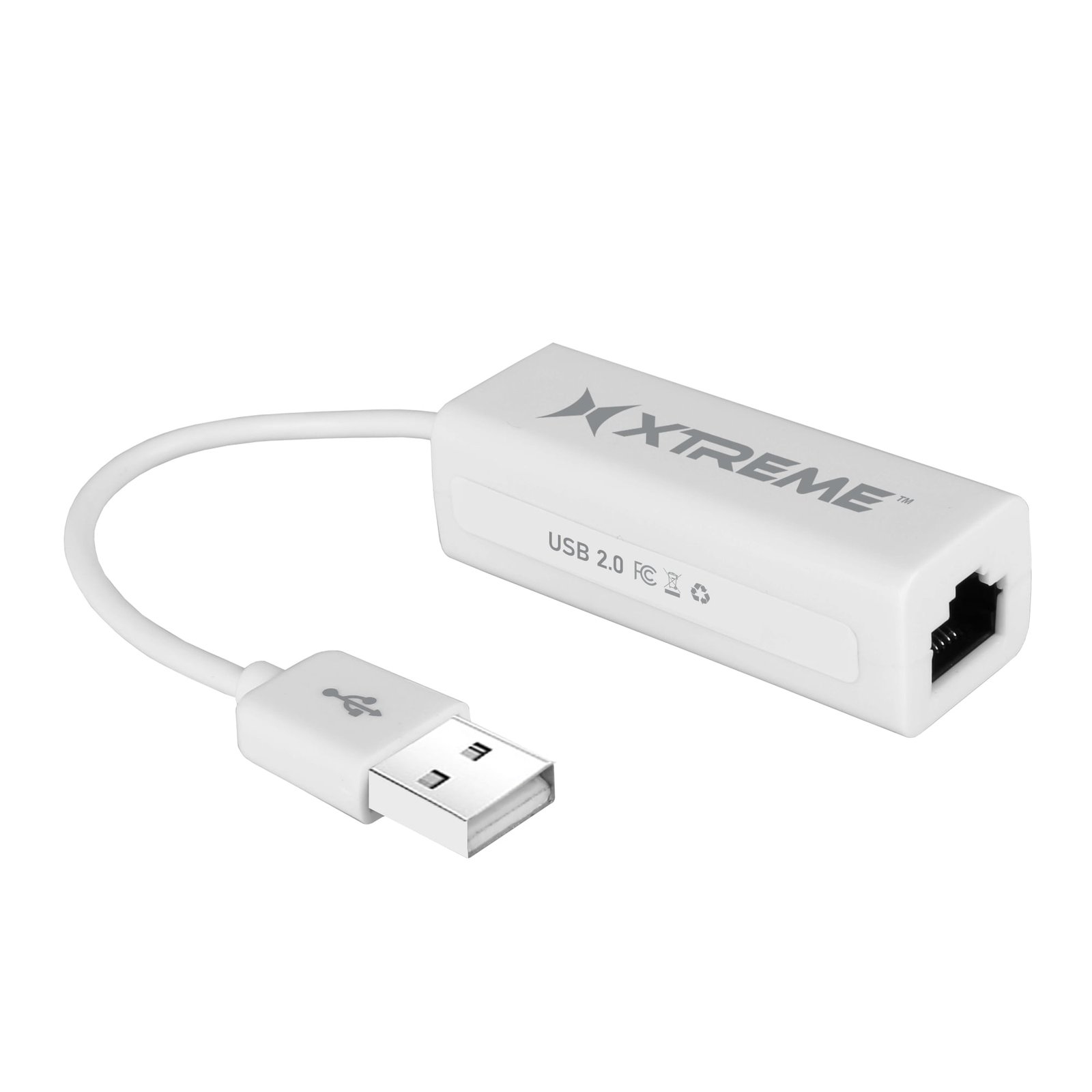 ADAPTADOR DE USB 2.0 - ETHERNET — fotografía referencial