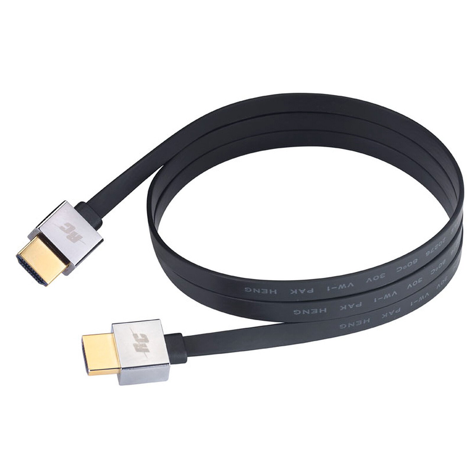 CABLE HDMI A HDMI 2M PLANO 4K HOCHI — fotografía referencial