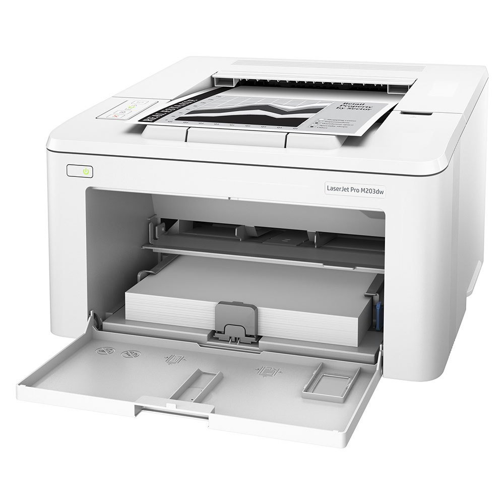Impresora HP Laser Jet Pro M203DW Laser — fotografía referencial