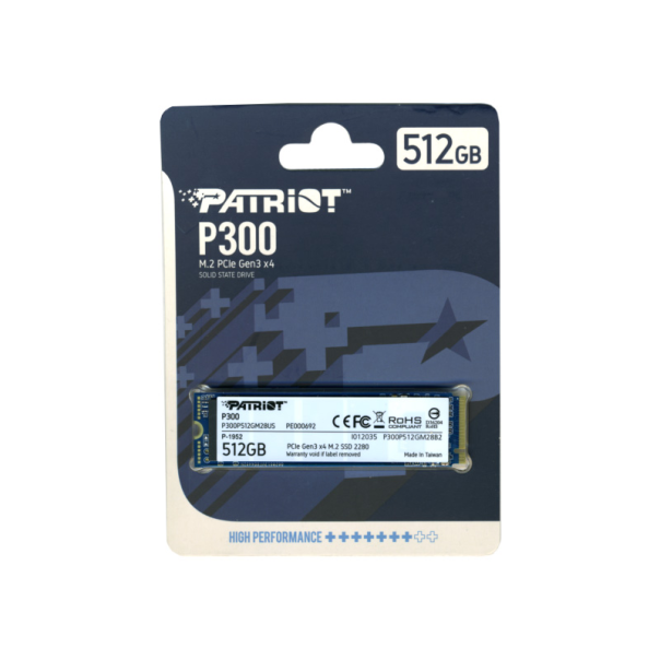 SSD 512G PAT P300 M 2 NVME — fotografía referencial