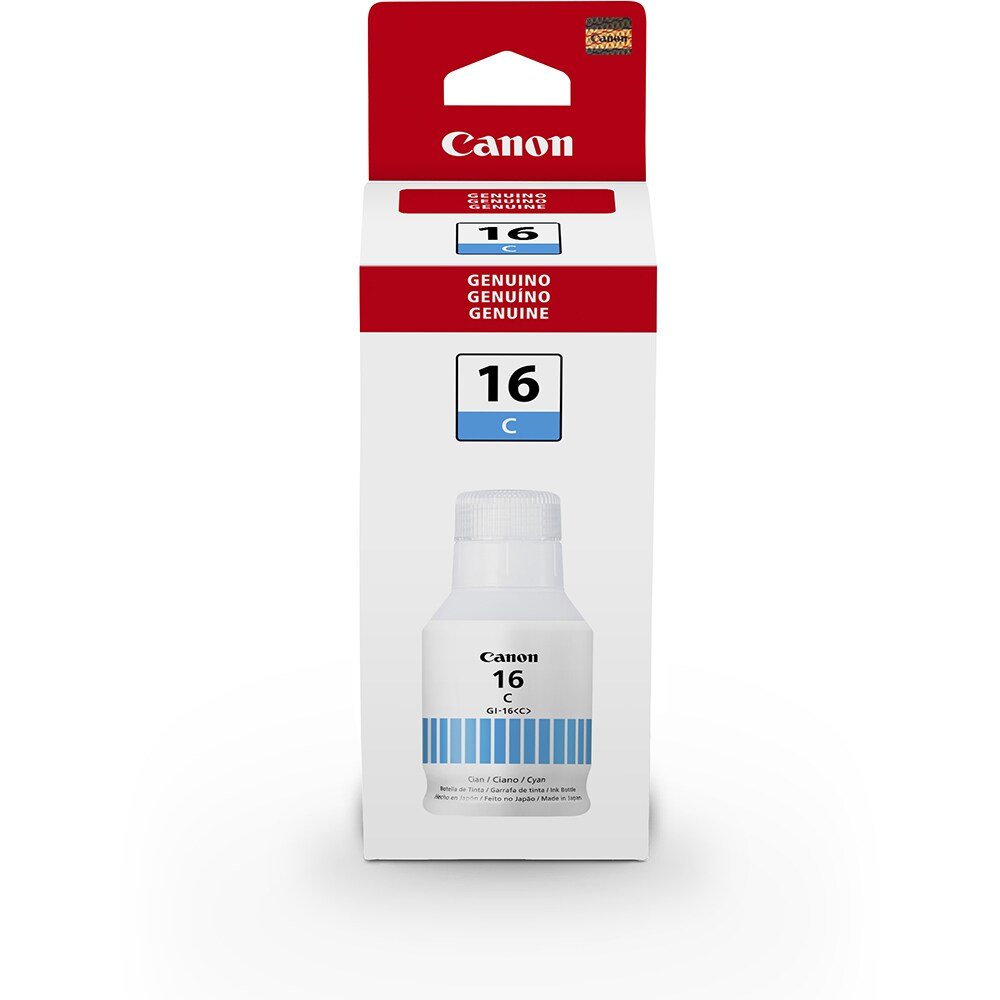 TINTA CANON GI 16 C 16C CYAN 135ML 2 — fotografía referencial