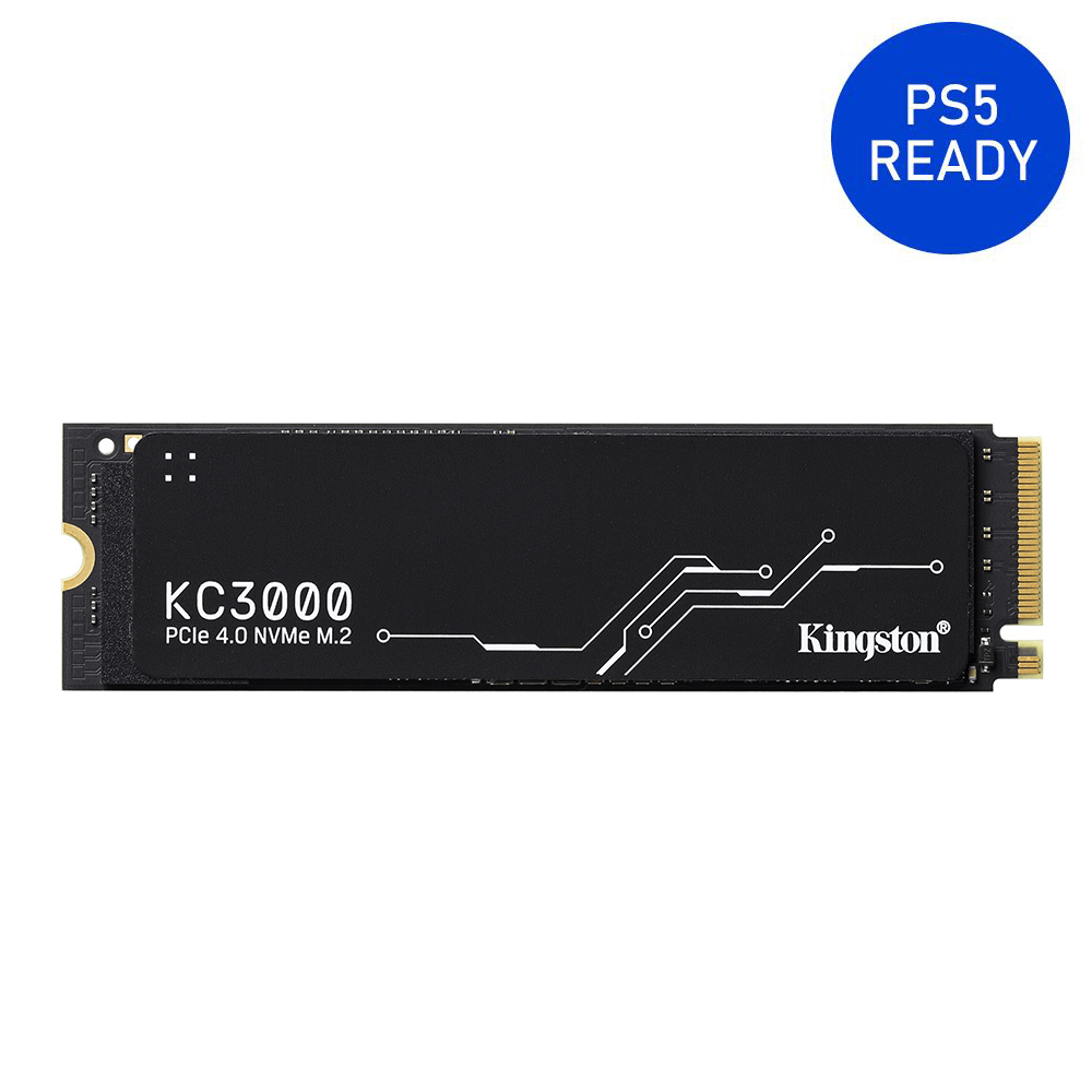 Unidad en estado solido Kingston KC3000, 1024GB, M.2 PCIe Gen 4.0 NVMe — fotografía referencial