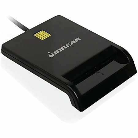LECTOR HID DE SMART CARD ISO7816 / BLACK  CHIP DE CONTACTO — fotografía referencial
