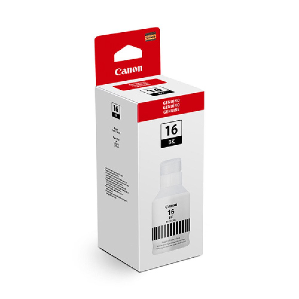 TINTA CANON GI 16 BK 16BK BLACK 170ML 2 — fotografía referencial