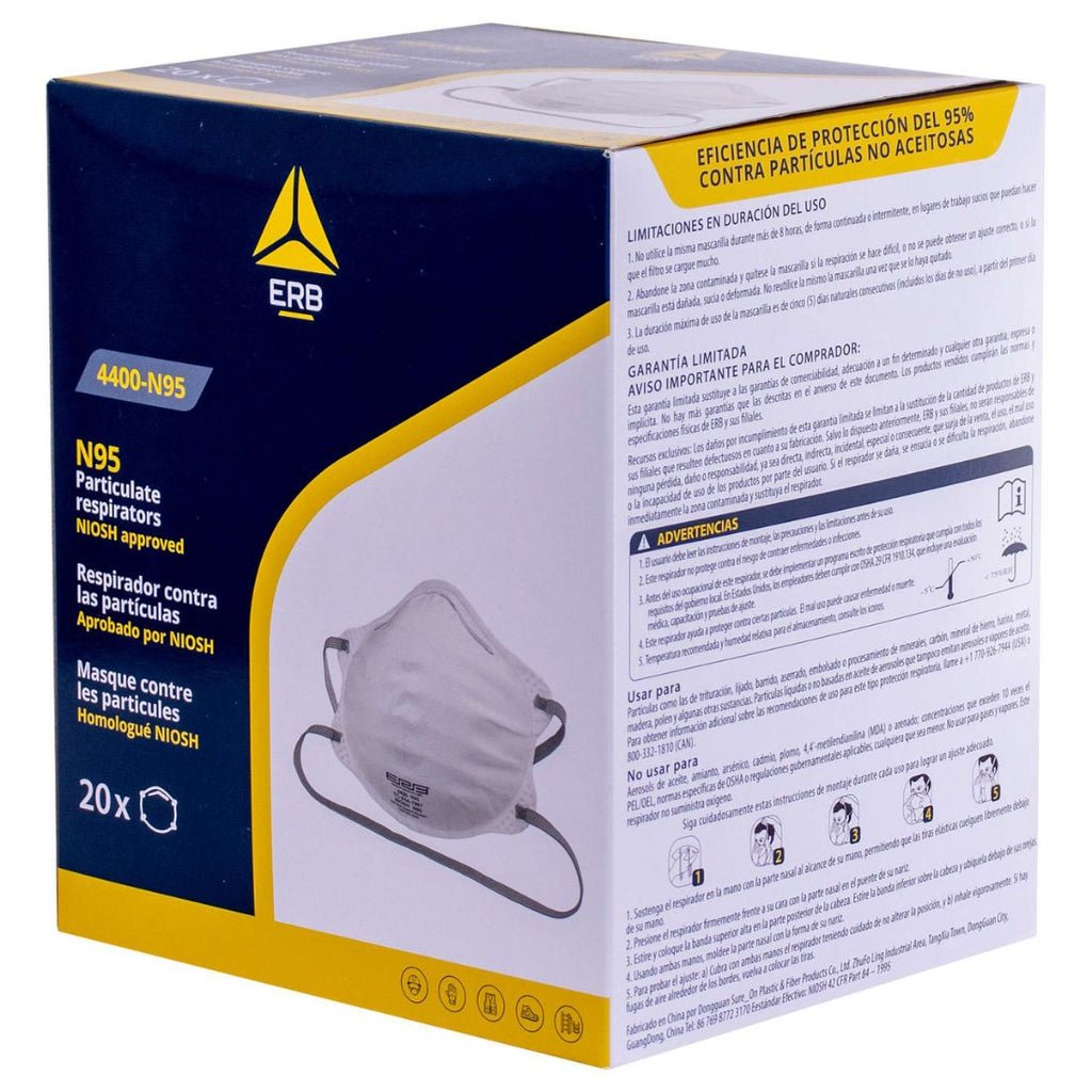 MASCARILLA N95 NACIONAL X 20 UNID. — fotografía referencial