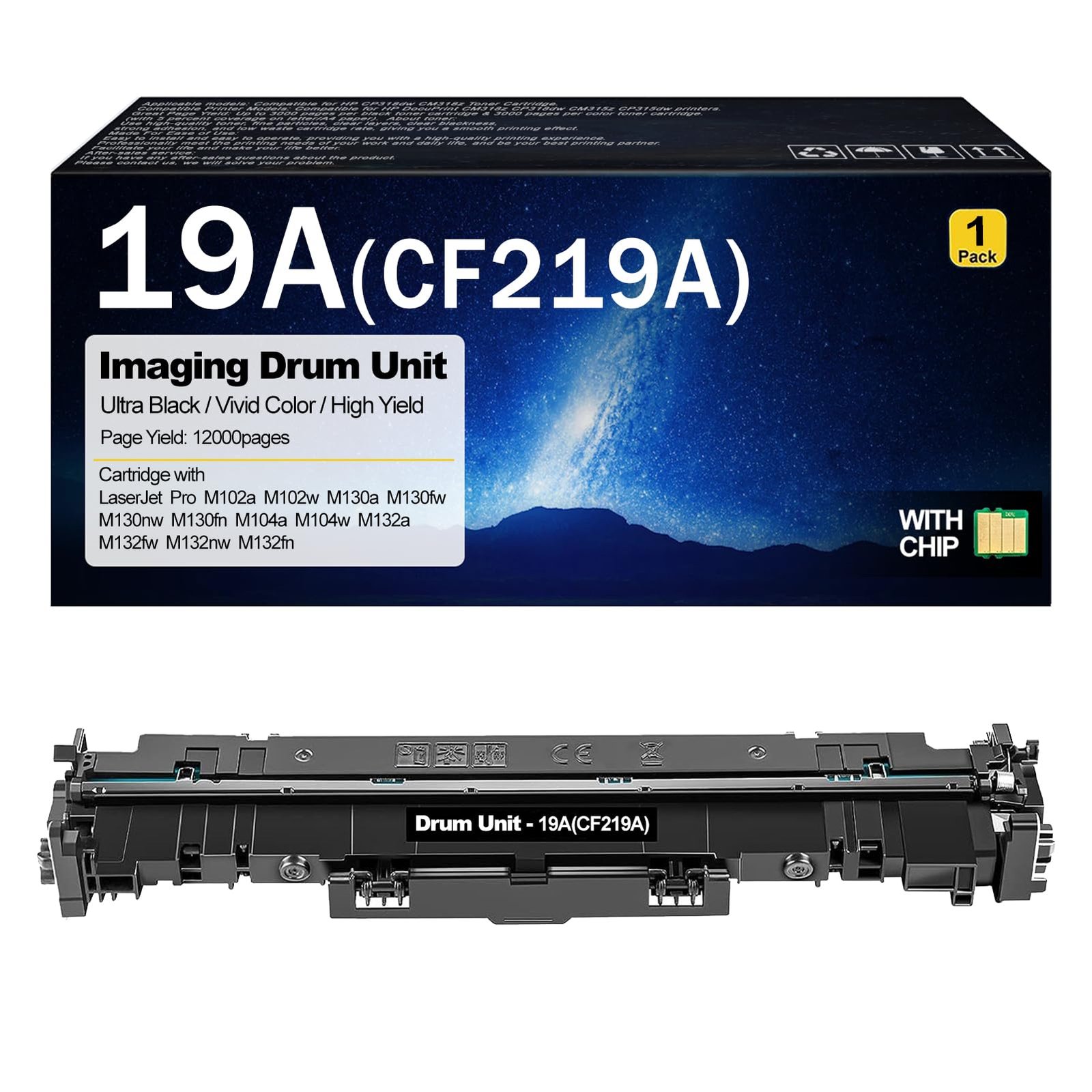 DRUM CARTRIDGE LHCF219A 19A — fotografía referencial