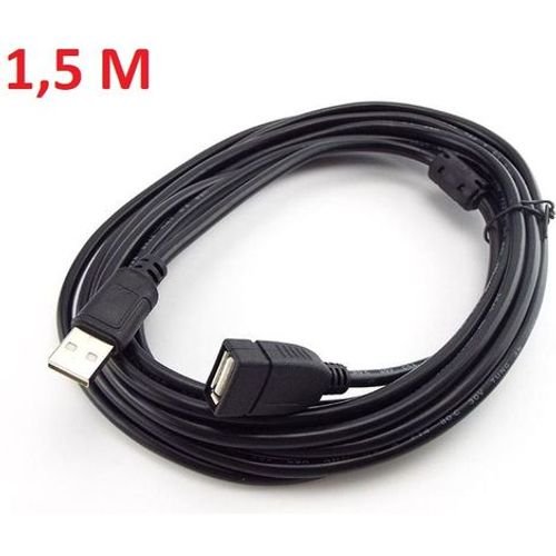 EXTENSOR DE CABLE USB 1.5 MT — fotografía referencial