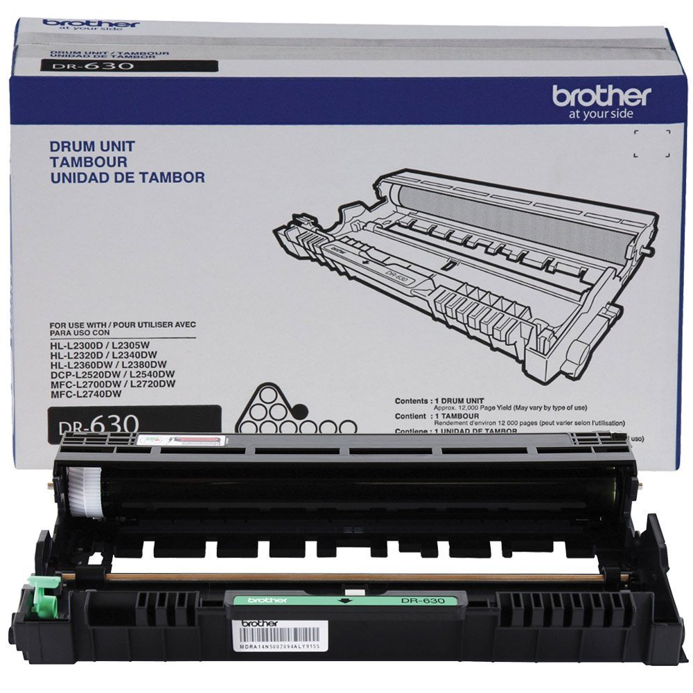 DRUM CARTRIDGE LBDR630/2305/2315/2300/2325/2335/2355/23J P/BROTHER DR-630 — fotografía referencial
