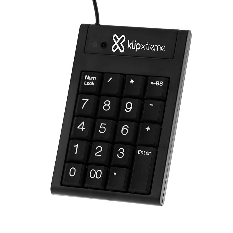 TECLADO NUMERICO KLIPXTREME KNP-100 ABACUS — fotografía referencial