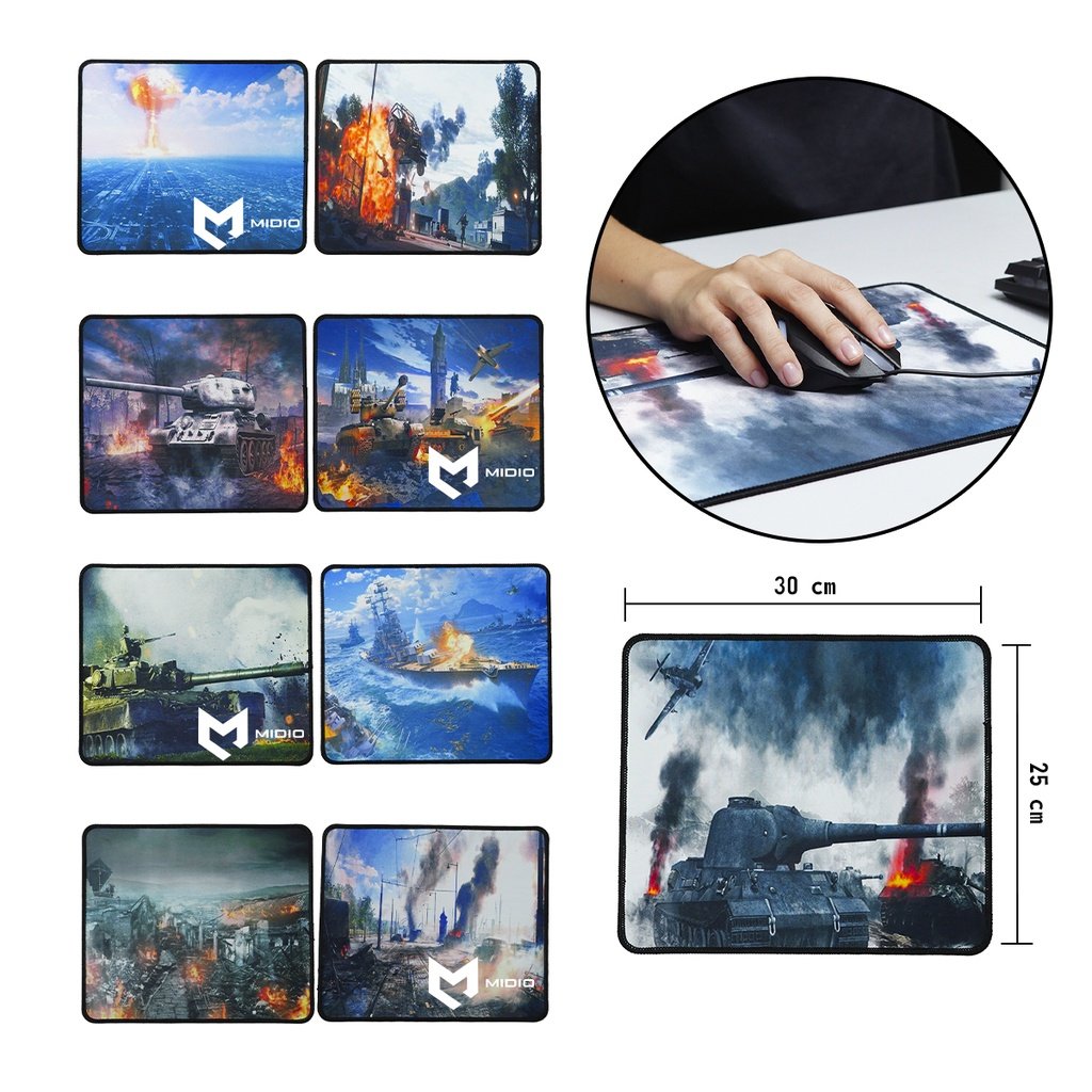 MOUSE PAD 250*300*3MM HOCHI - DISEÑOS — fotografía referencial