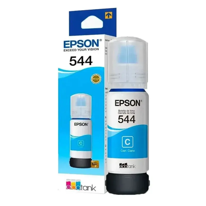 TINTA EPSON T544220 544 CYAN 65ML. — fotografía referencial