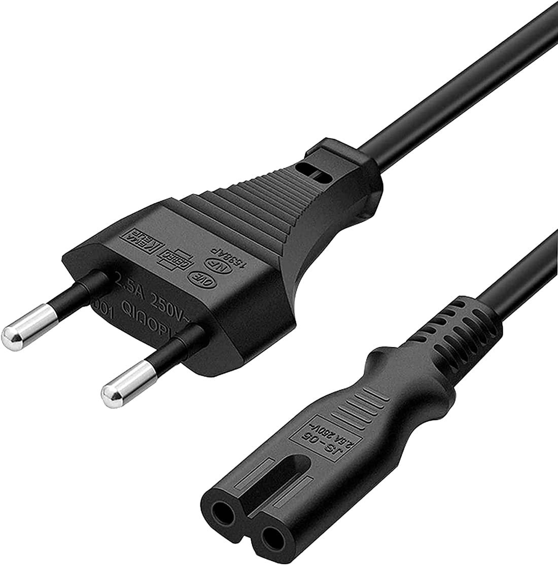 CABLE DE PODER TIPO 8 — fotografía referencial