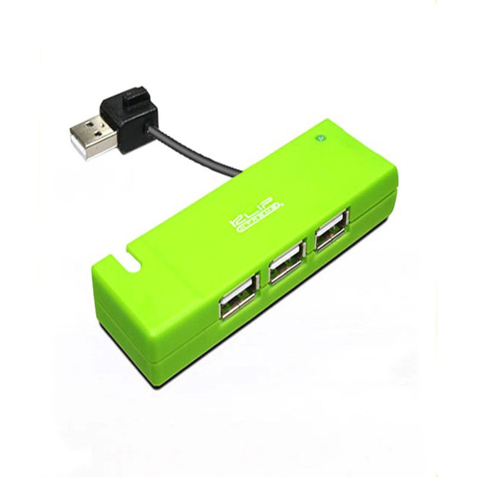 HUB USB KLIPXTREME KUH-400A 4 PUERTOS USB2.0 — fotografía referencial