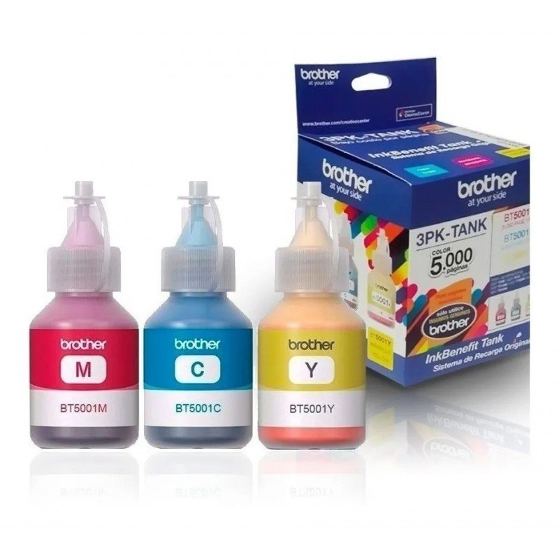 TINTA BROTHER 3PK-TANK TRICOLOR — fotografía referencial