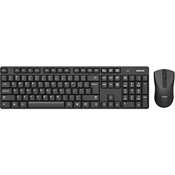 TECLADO+MOUSE Wireless PHILIPS SPT6602 BLACK — fotografía referencial