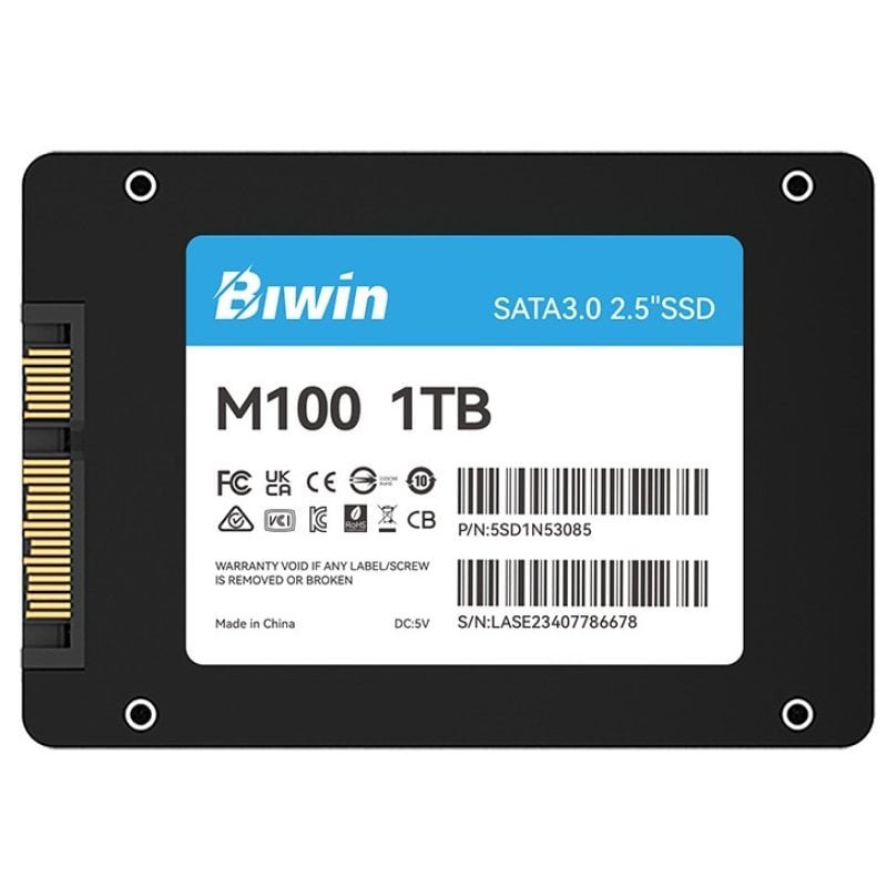 SSD BW M100 1TB SATA 2.5'' — fotografía referencial