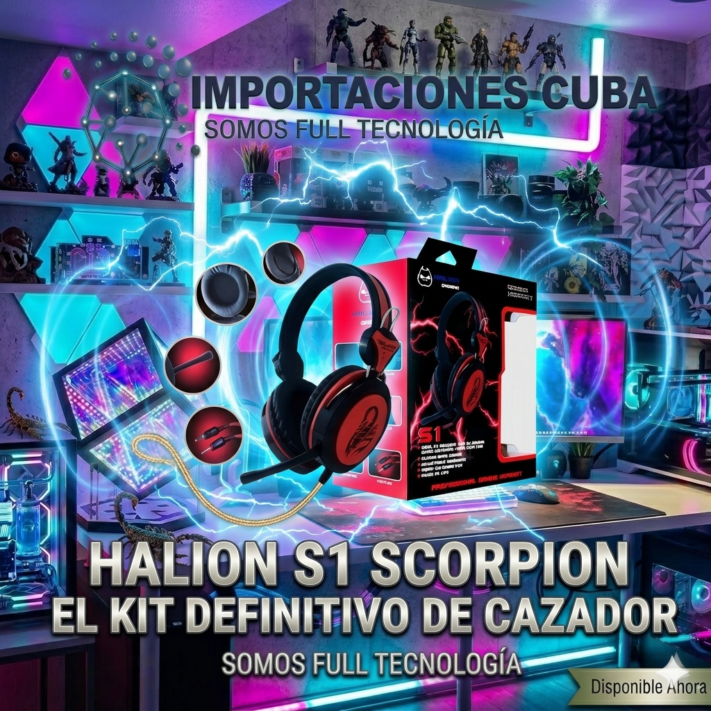 Fotografía referencial; puede variar del modelo exacto HALION S1 SCORPION — fotografía referencial
